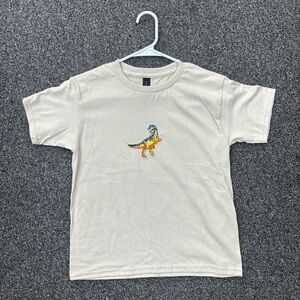 Cute cream color t-shirt with Dino
